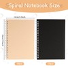 JJUNW 20 Pack A5 Spiral Notebook College Ruled Journals Notebook