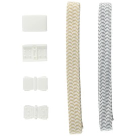 川村 Made in String handomeidobukkubando Flat Rubber 10 Call Beige X White/Gray x White kw93278