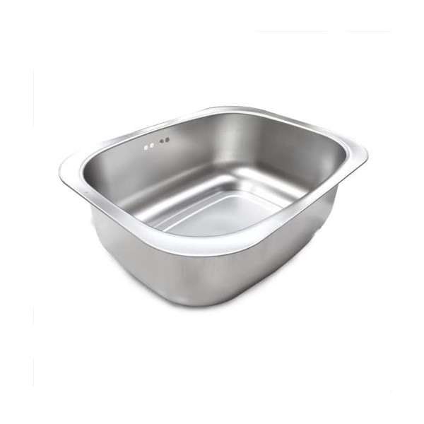 WANANG Stainless Steel Washing-up Bowl Multi-purpose Dish Tub for Sink/Wash Basins/Dishpan for Sink