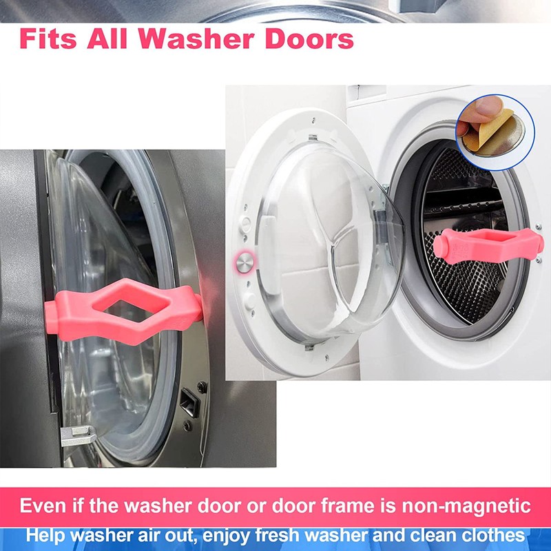 Front Load Washer Door Prop Mouth Shape Strong Magnet Washer