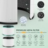 2 Pack HP01 HP02 HEPA Filter Compatible with Dyson Desk