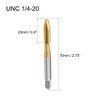 sourcing map Spiral Point Plug Threading Tap UNC 1/4-20 Thread,