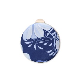 CORIOS Round Clutch Purses for Women Flower Evening Bag Bridal Wedding Purse Elegant Shoulder Bag Vintage Handbag Ladies Crossbody Bag for Wedding Banquet Prom Cocktail Party Blue