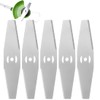 Pack of 5 Metal Grass Trimmer Blades Accessories Metal Blade