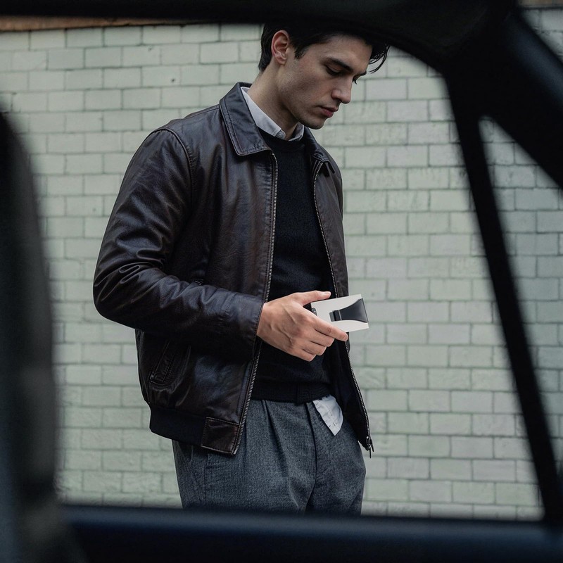 Slimwalt Slim Front Pocket Card Holder for Daily Commute &