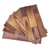 18PCS Wall Stickers Peel and Paste Wood Grain Furniture Refurbishment