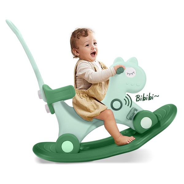 XIAPIA 4 in 1 Rocking Horses Ages 1-3, Baby Rocking