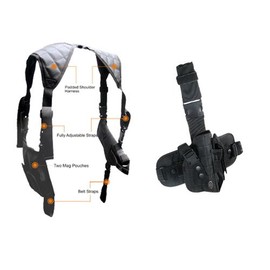 UTG Drop Leg Holster and Shoulder Holster