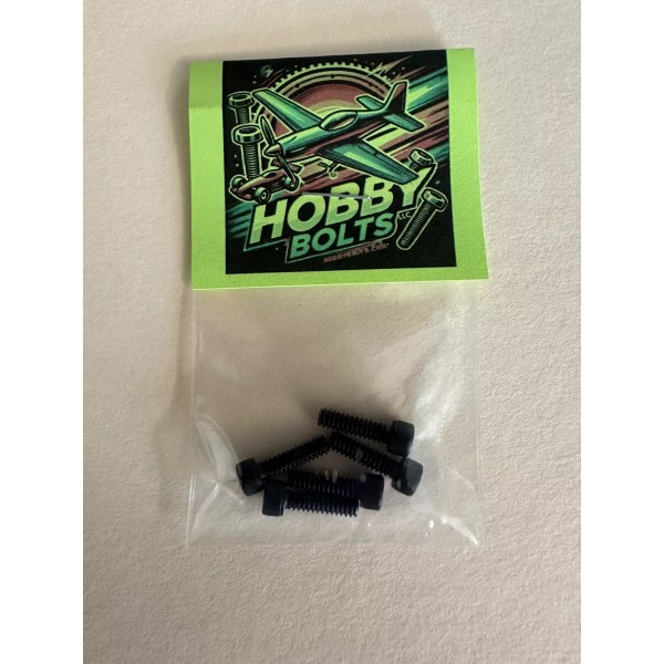 Hobby Bolts #6-32x1/2” Socket Head Cap Screw. Qty:5 Each. RC