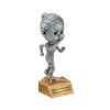 K2AWARDS Bobblehead Track Trophy - 6 inch Female Track Trophy