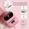 Phomemo M110 Label Maker- Portable Mini Bluetooth Thermal Label Printer
