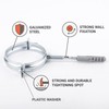 SKIR'CO Pipe Brackets for Diameter 75-80 mm Pipes, Clamps, Pipe