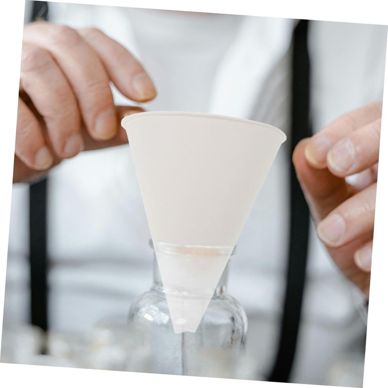 Zerodeko 40pcs Disposable Oil Funnel for Efficient Oil Changes Spill