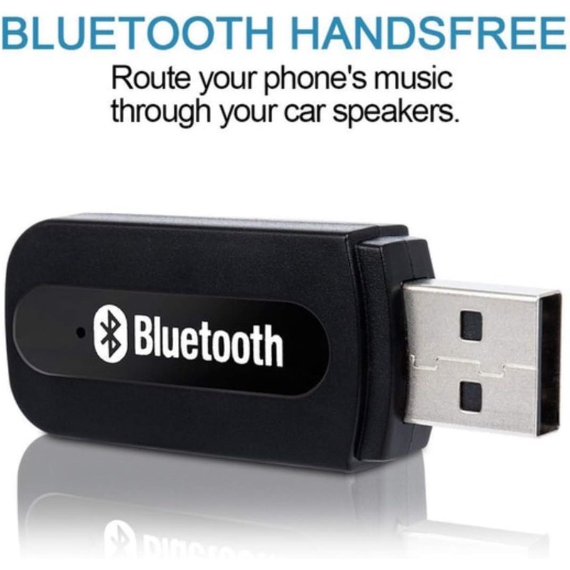 3.5mm to USB Bluetooth Receiver Adapter for Seamless Audio Streaming