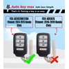 Simple Programmable Keyfob, Car Key Fob OBD Programmer Kit Replacement