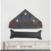 LED Ready Lightbar 1/18 LED Ready LVMPD Blue Red Federal