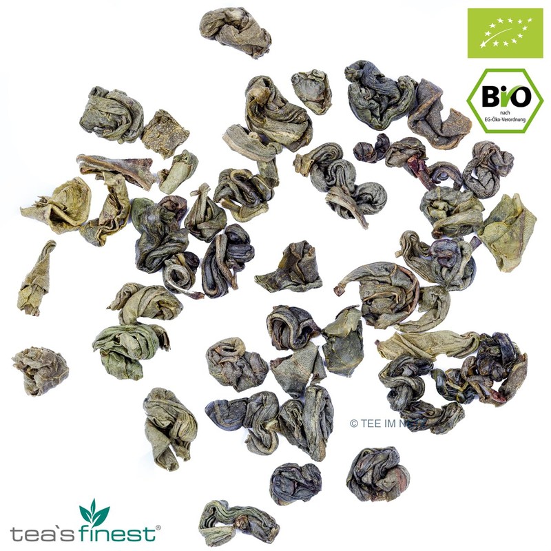 tea`s finest® Green Tea Gunpowder China Loose - Organic (250