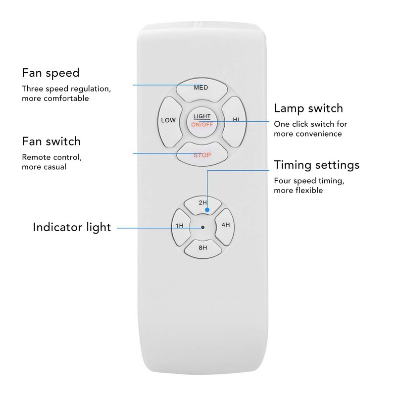 Universal Ceiling Fan Remote Control Kit, Replacement Wireless Ceiling Fan