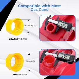 3-kit Universal Gas Can Spout Replacement No Spill, Gas Can Nozzle Spout, Gas Can Caps, Replacement Gas Can Spout, Gas Spout Replacement, Fuel Can Spout, Gas Can Nozzle Replacement, Gas Tank Nozzle