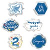 JOB JOL Plaques and Frames Cookie Cutters 6 PCS, 3.5'',