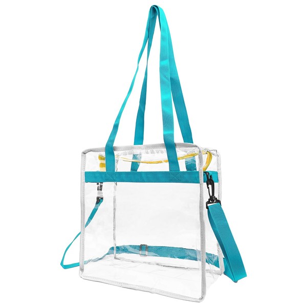 emissary Clear Bag Stadium Approved Clear Tote Bag For Women,