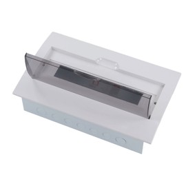 Indoor Concealed Distribution Box 18 Way Circuit Breaker with Din Rail for Indoor Wall Mount Electrical Projects and Home Wiring