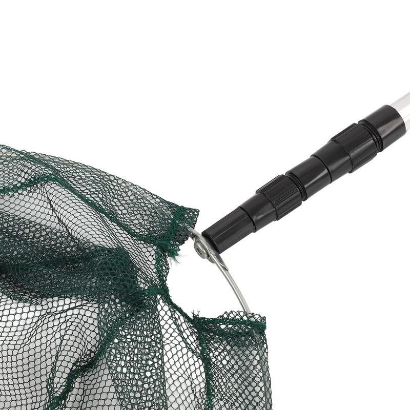Fish Landing Net Aluminium Alloy with Long Telescoping Pole Handle