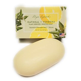 Shugar Soapworks Oatmeal & Verbena Soap - 5 Ounce Beauty Bar