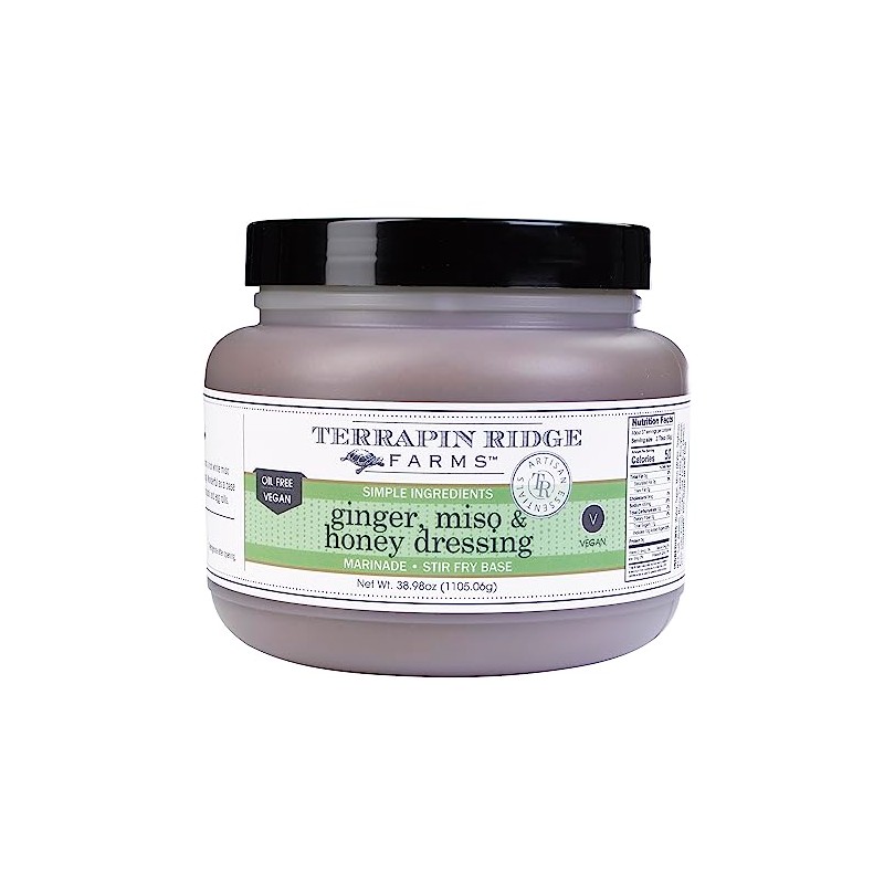 Terrapin Ridge Farms Ginger, Miso, and Honey Salad Dressing –