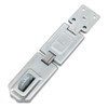 Safety Hasp for Padlock Large Stainless Steel Galvanised Double Joint
