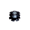Weldtite WEL8040 Aheadset Star Nut - Silver, 1 Inch