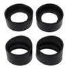 eMagTech 4PCS Eyepiece Cover for 32-36mm Stereo Microscope Eyepieces Soft