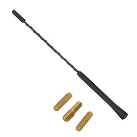 1 PC AM/FM/DAB Signal Booster, Extendable Roof Aerial Mast, Compatible with Cars, Trucks, Hatchbacks, Enhanced Reception Module (Fits M4/M5/M6 Screw Fixtures)