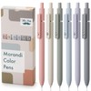 Mr. Pen - Retractable Fine Point Gel Pens, 6 Pack,