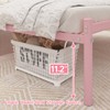 Weehom Full Size Bed Frame with Headboard, Heavy Duty Metal