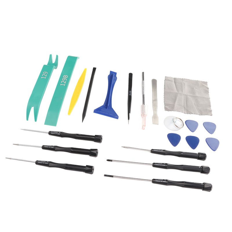 Professional Electronics Opening Pry Tool Repair Kit with Metal Spudger