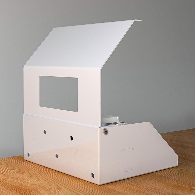 CQENPR Under Cabinet Outlet/Wall Distribution Box, 20 AMP GFCI Safety