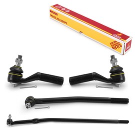 Metrix Premium Chassis Parts - 4 PC Inner & Outer Tie Rod End Kit Fits 21-23 Ford E-350 Super Duty, 21-23 E-450 Super Duty, 08-19 E-450 Super Duty, ES800481 DS300003 ES800402, ES800401, Made in Europe