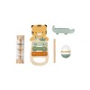 Vertbaudet Tanzania Baby Musical Instruments Set of 4 Natural Wood