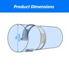 3" (76.1mm) Exhaust Tacking Band Clamp-On for Welding & Fabrication