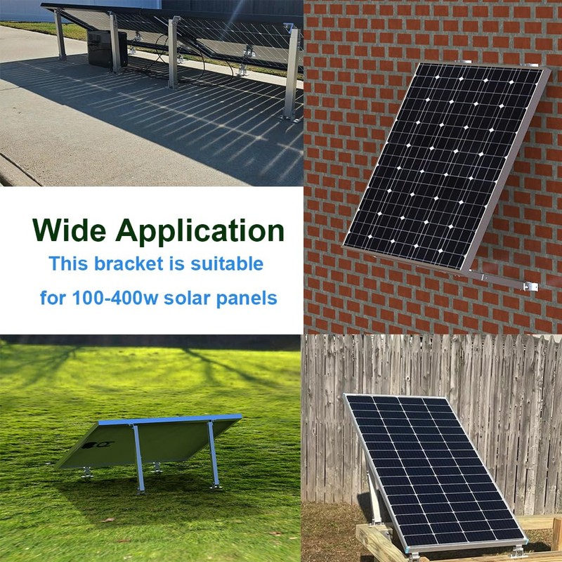 CMYYANGLIN Adjustable Solar Panel Tilt Mount Brackets Stand Support Any