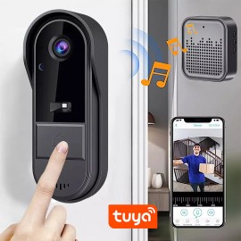 Unbranded Smart Wireless WiFi Doorbell Intercom Video Camera Door Ring Bell Chime Security