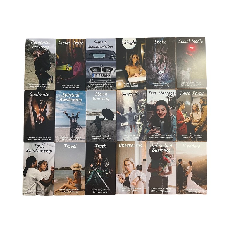 Simplistic Mystic The Love Oracle: A 54 Card Oracle Deck