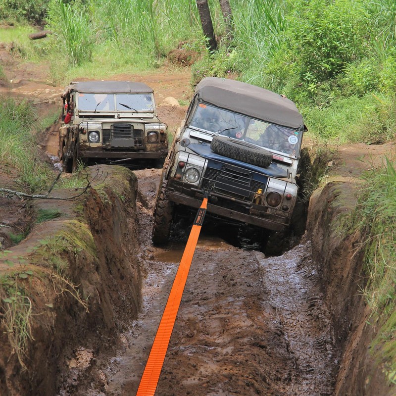VEVOR Off-Road Recovery Kit, 3" x 30' Tow Straps Heavy