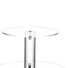 Cupcake Stand Multi Round Tiers Transparent Acrylic High Stability Cupcake