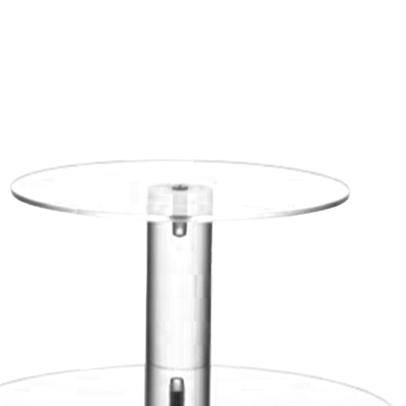 Cupcake Stand Multi Round Tiers Transparent Acrylic High Stability Cupcake
