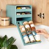 YouCopia SpiceStack Adjustable Spice Rack Organizer, Pull-Down 18-Bottle Seasonings and