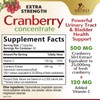 Cranberry Concentrate Extract Supplement for Women & Men + Vitamin