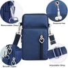 Pequeñas bolsas cruzadas para mujer, bolsa universal para teléfono celular,