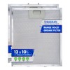 Bagean Range Hood Filter Replacement 12" x 10.5" W10169961A Compatible